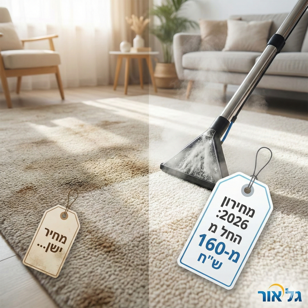 מחיר ניקוי שטיחים